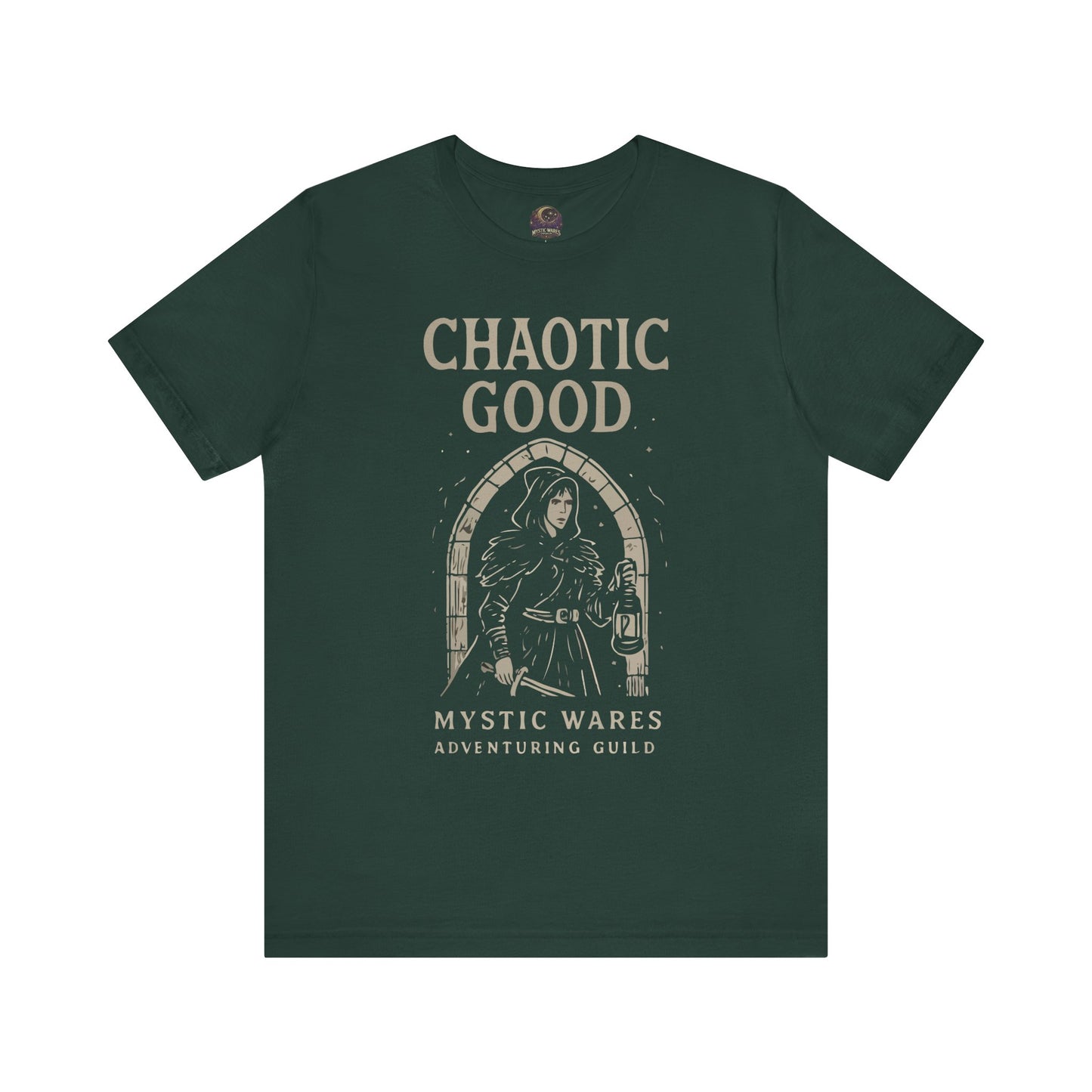 Chaotic Good Adventure Tee, Unisex Graphic T-Shirt