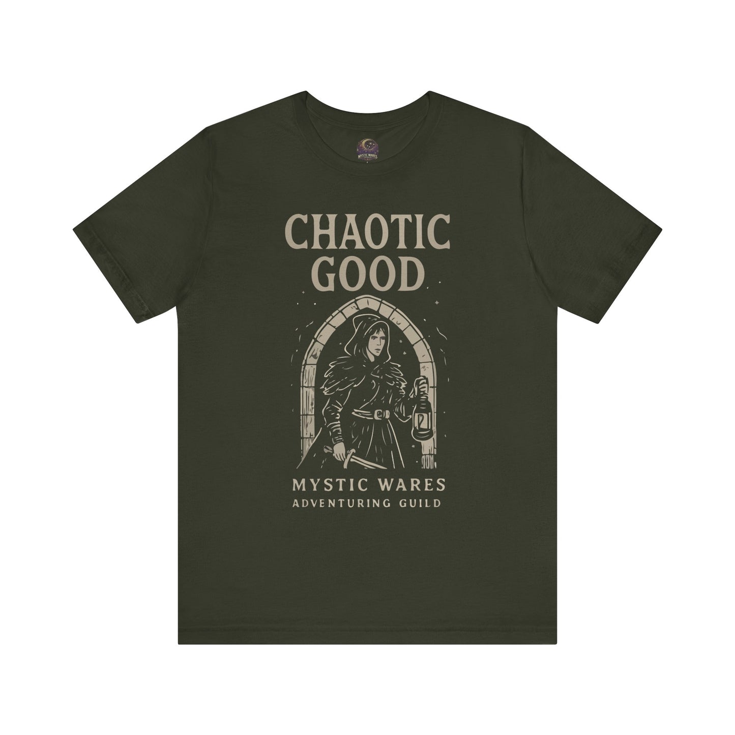 Chaotic Good Adventure Tee, Unisex Graphic T-Shirt