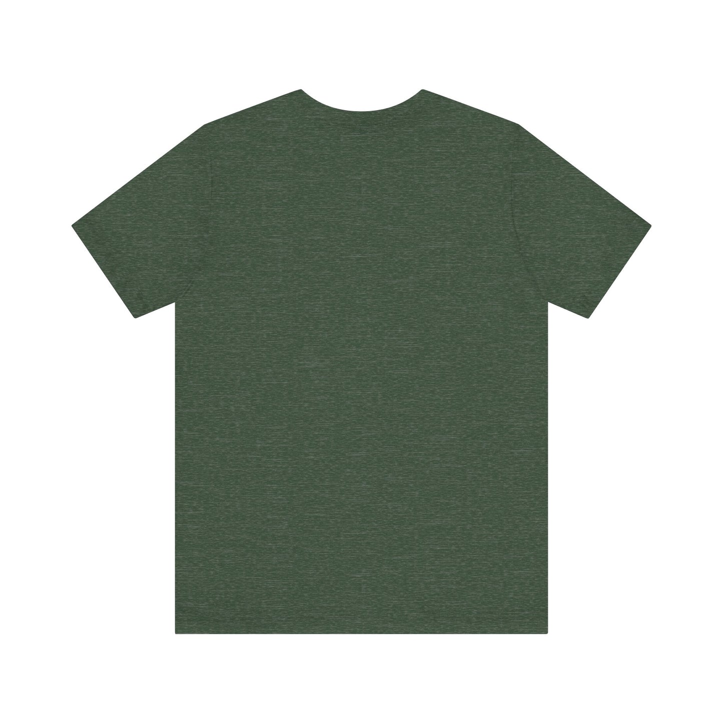 Floral Green Witch Unisex Jersey Short Sleeve Tee