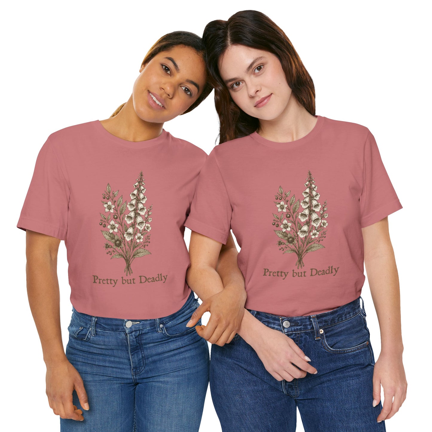 Pretty but Deadly — Poisonous Flower Bouquet Tee