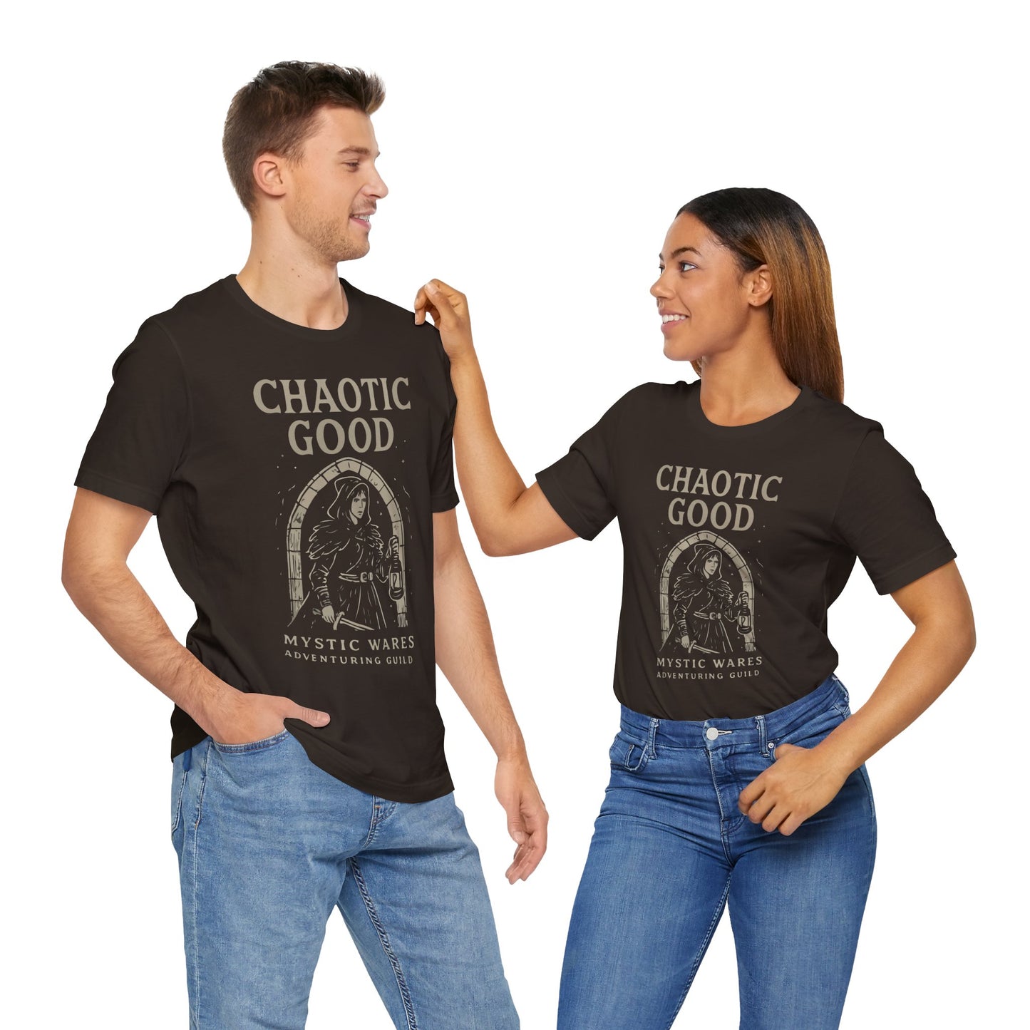 Chaotic Good Adventure Tee, Unisex Graphic T-Shirt