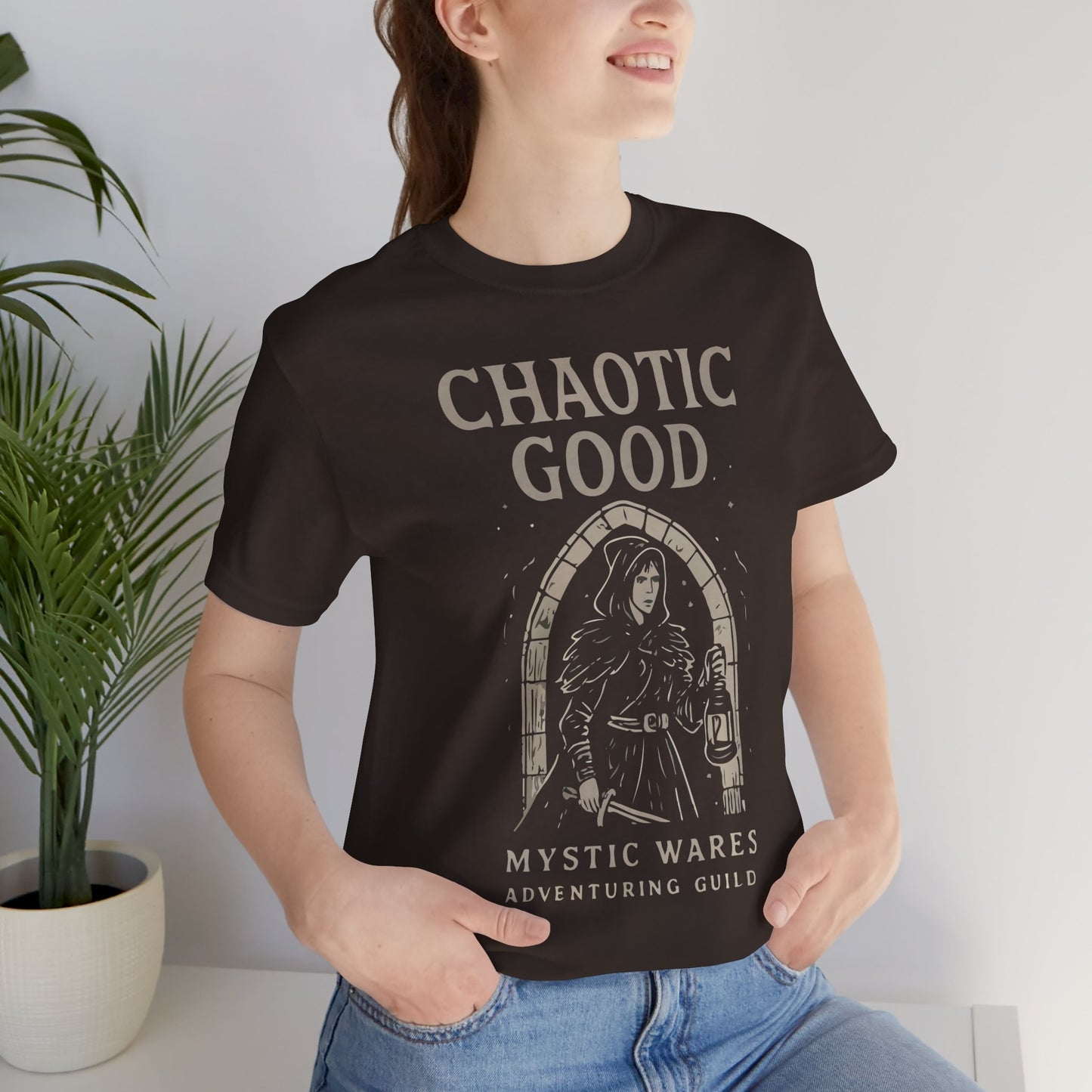Chaotic Good Adventure Tee, Unisex Graphic T-Shirt